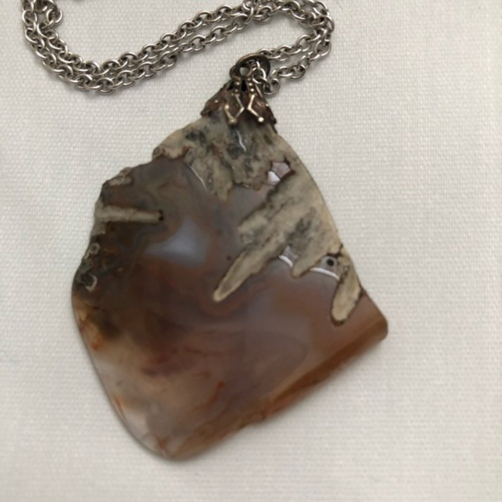 2 Colorado polished natural rock necklaces - Picture 2 of 6